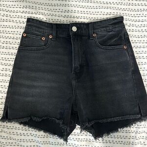 Black American Eagle Highest Rise 90s boyfriend short